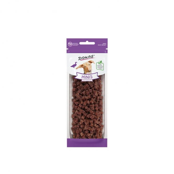 Hundeleckerli – Dog Minis Entenbrust 70g