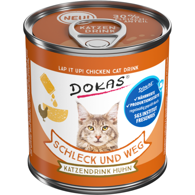 Katzenmilch & Katzendrink – Cat Schleck+weg Huhn 100g