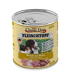 Hundenassfutter Fleischtopf Pute 800g, 6er Pack – Classic Dog
