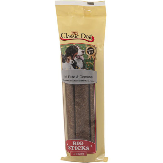 Kaustangen für Hunde Big Pute & Gemüse 3er Pack, 16er Pack – Classic Dog