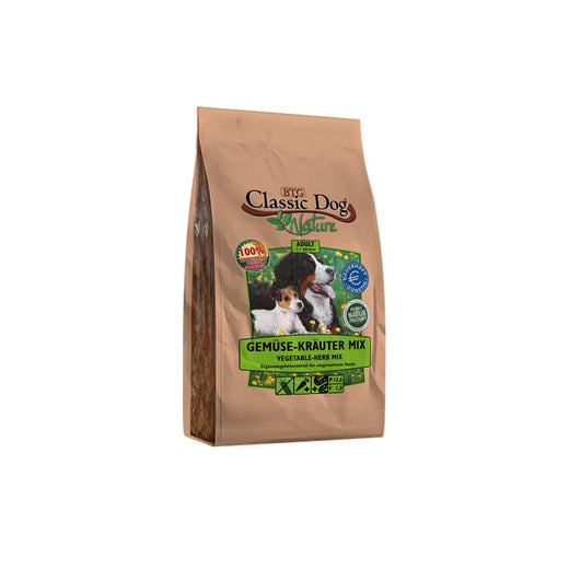 Hundetrockenfutter Nature Gemüse-Kräuter Mix 1kg – Classic Dog