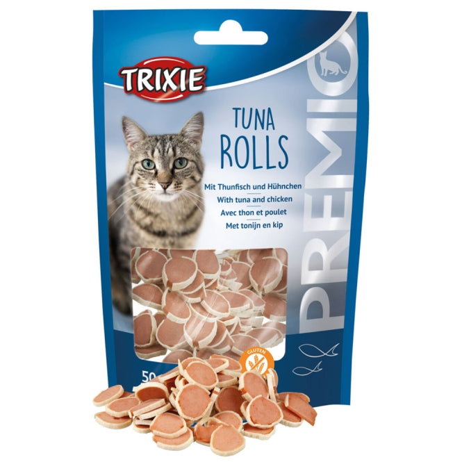 Katzensnacks – Premio Tuna Rolls, 50 g