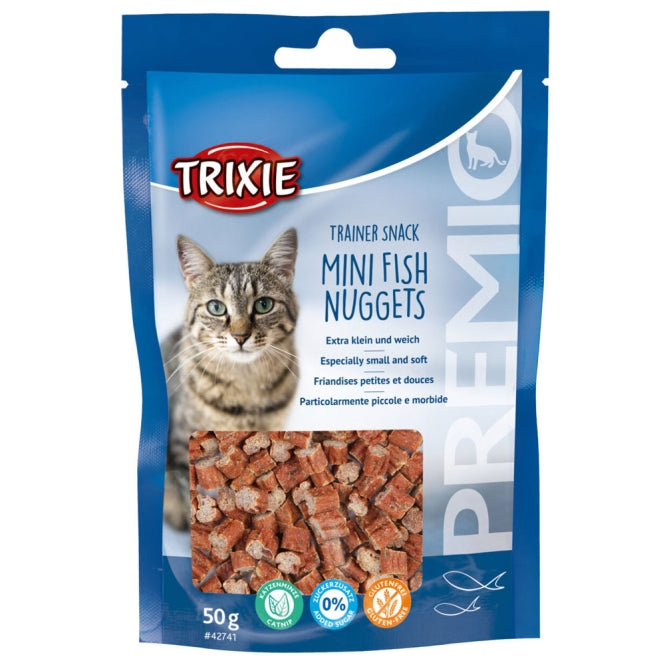Katzensnacks – Premio Trainer Mini Fish Nuggets, 50 g – Bild 2