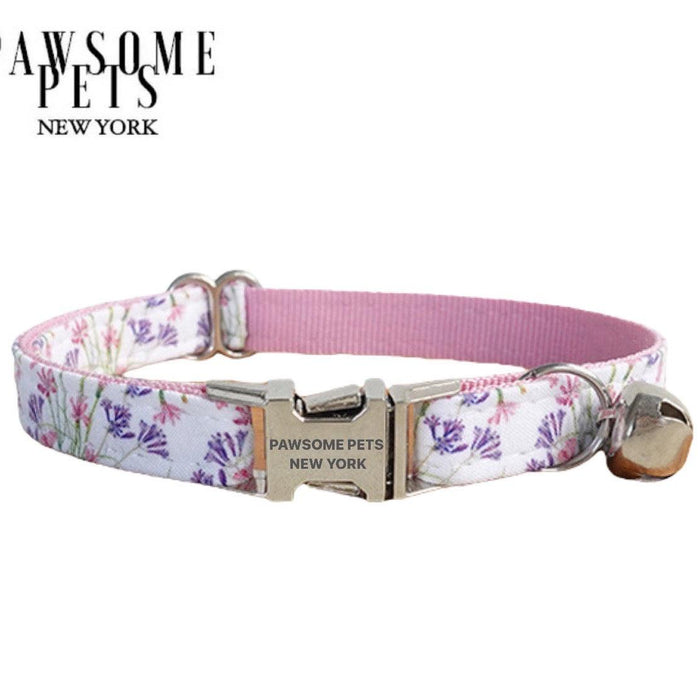 SMALL SIZE DOG & CAT COLLAR - PURPLE FAIRY-0