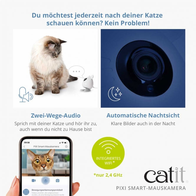Spielmaus für Katzen – PIXI Smart-Mauskamera – Bild 2