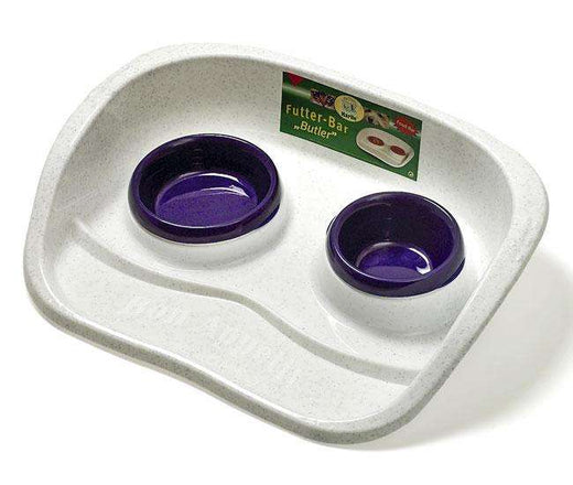 Napfständer für Hunde – Futterbar BUTLER, 2 x 250 ml