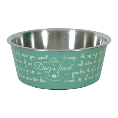 Zolux food dog bowl green-0