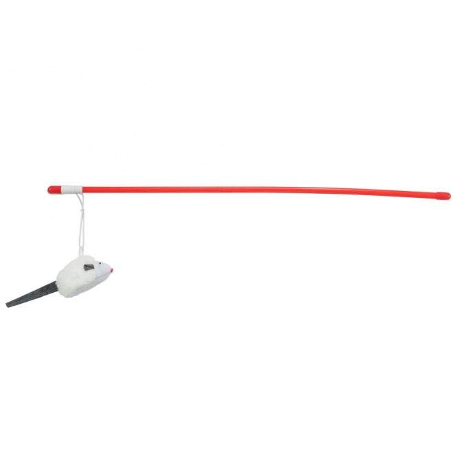 Spielangel für Katzen – mit Squeaky-Maus, 47 cm – Bild 3