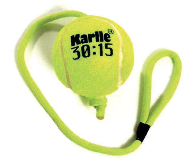Tennisball für Hunde – mit Seil – Bild 5
