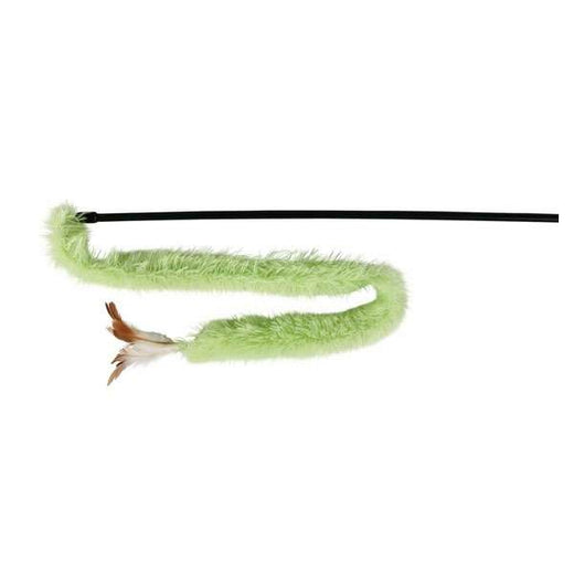 Spielangel für Katzen – mit Plüschband, 49 cm