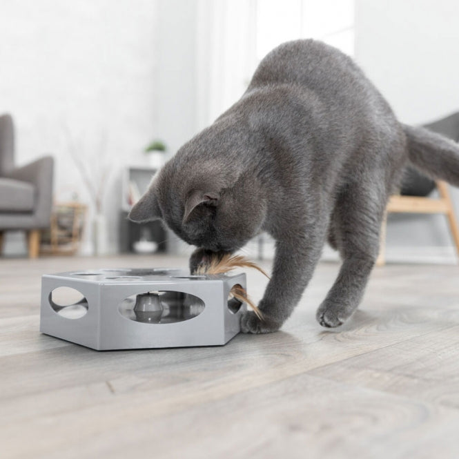 Beschäftigungsspielzeug für Katzen – Turning Feather – Bild 5