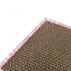 Kratzbrett für Katzen – Kratzpappe rosa, 48 × 25 cm – Bild 3