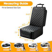 Dog Car Seat Cover – Waterproof PU Leather Front Seat Cover for Cars, Trucks & SUVs
