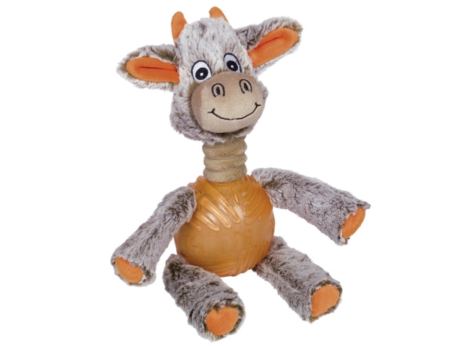 Plüschspielzeug für Hunde – Plüschkuh mit TPR, 32cm