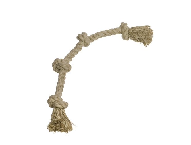 Spielseil für Hunde – Sisal-Cotton-Mix