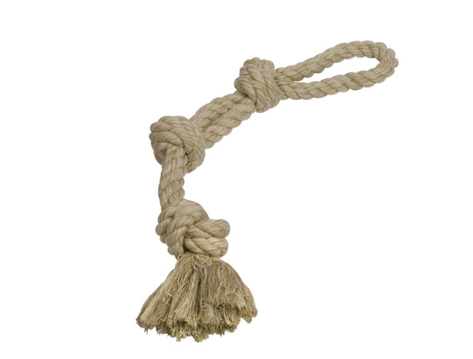 Spielseil für Hunde – Sisal-Cotton-Mix – Bild 3
