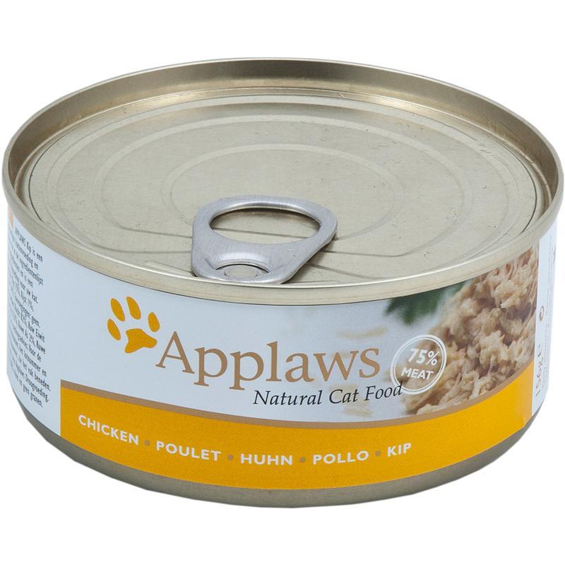 Katzennassfutter Cat Dose Hühnchenbrust 156g, 24er Pack – Applaws