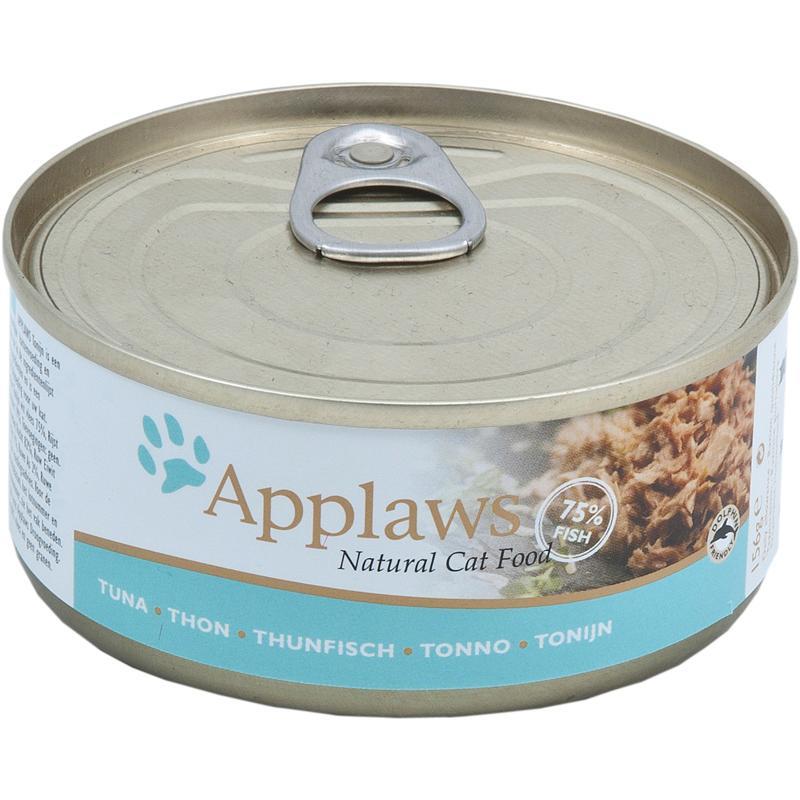Katzennassfutter Cat Dose Thunfischfilet 156g, 24er Pack – Applaws