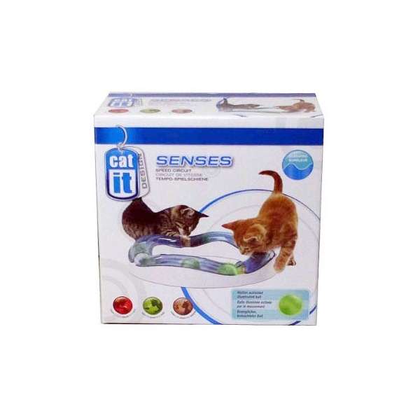 Spielmaus für Katzen – Senses Speed Circuit, Tempo-Spielschiene – Bild 2