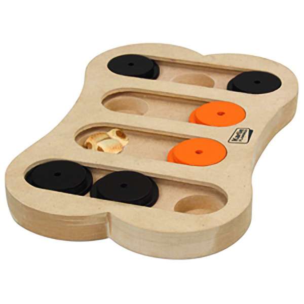 Intelligenzspielzeug für Hunde – Flamingo Wooden Brain Train Apollo