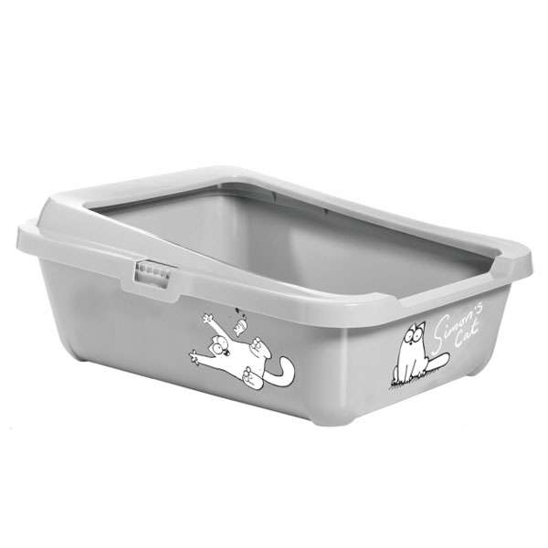 Katzentoilette – Flamingo Simon's Cat mit Rand
