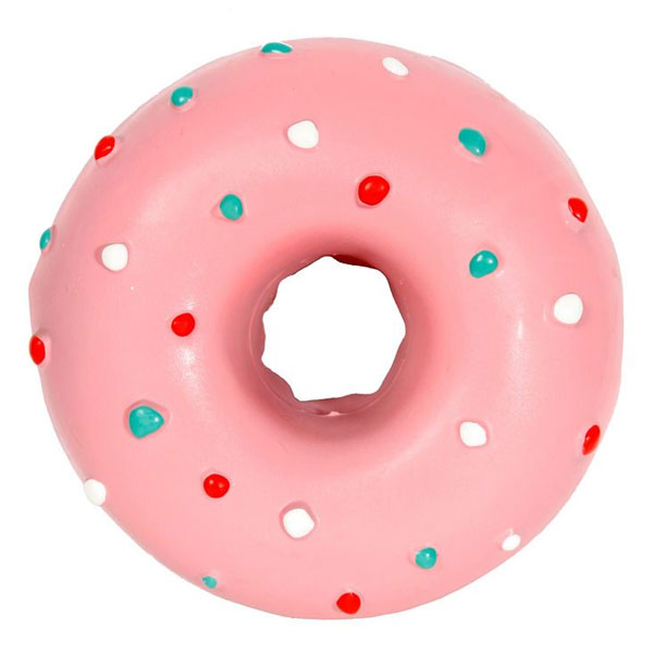 Latexspielzeug für Hunde – Flamingo Doggy Donut – Bild 3