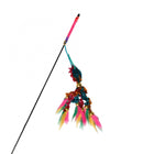 Katzenangel – Flamingo mit Samtrute – Bild 2