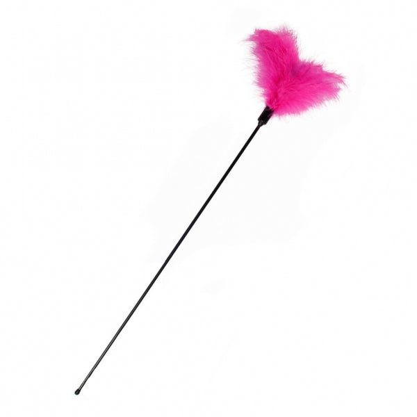 Katzenangel – Flamingo Katzenwedel mit Softfedern