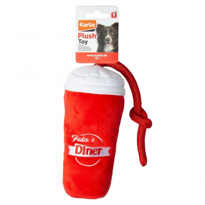 Plüschspielzeug für Hunde – Flamingo Plüsch Milchshake – Bild 2