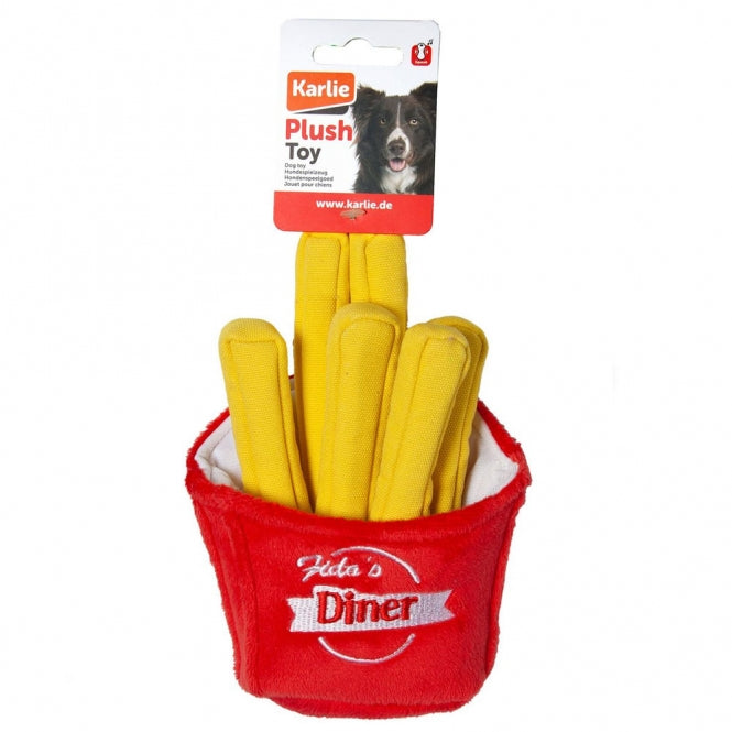 Plüschspielzeug für Hunde – Flamingo Plüsch Fritten – Bild 2