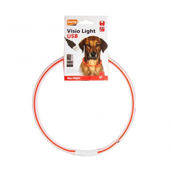 Leuchthalsband für Hunde – Visio Light LED-Leuchtschlauch mit USB – Bild 19