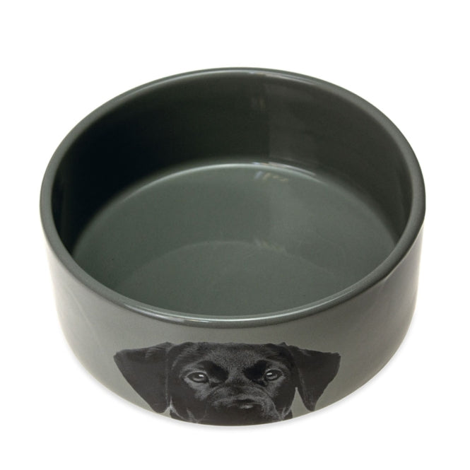 Hundenapf – aus Keramik Grau, 1500 ml – Bild 2