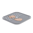 Leckmatte für Hunde – Ava, Grau, 20 cm