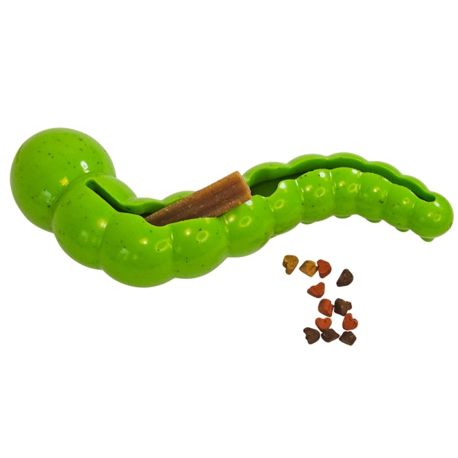 Intelligenzspielzeug für Hunde – TPR Raupe, 24cm – Bild 2