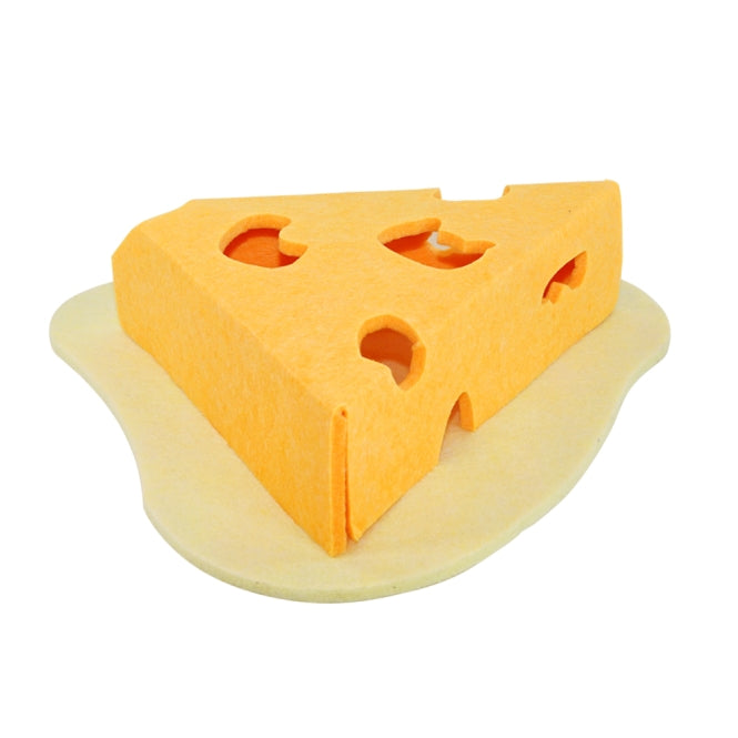 Spielmaus für Katzen – Cheese aus Filz – Bild 2