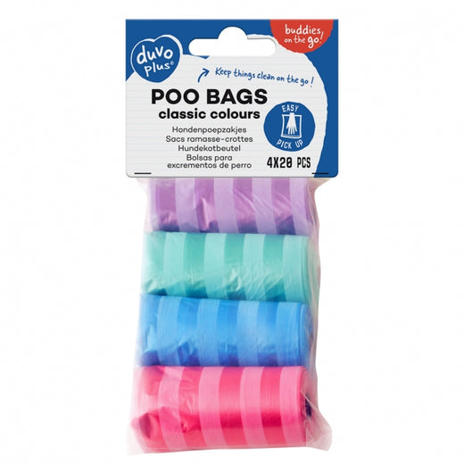 Hundekotbeutel – classic colour 4 x 20 Stück