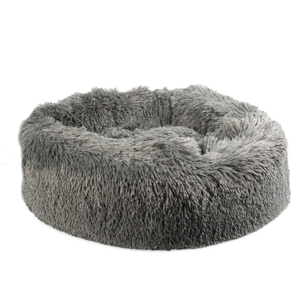 Donutbett für Katzen – Grau, 55cm