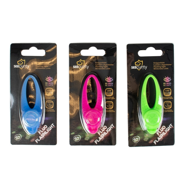 Hundeleine – Silikon-Blinklicht Fluo Flashlight