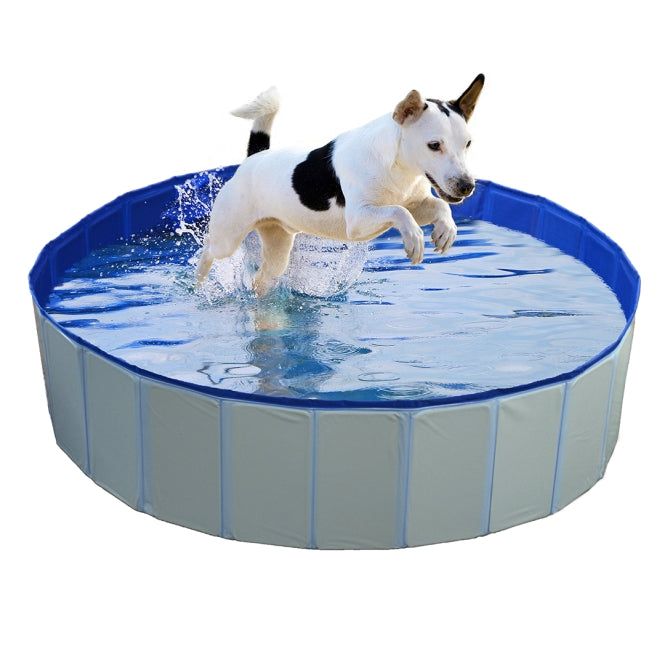 Hundepool – blau, Ø80x30cm
