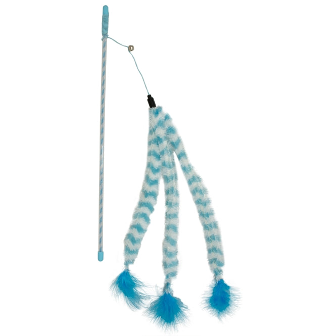 Spielangel für Katzen – Cat Toy Catchy Plüsch-Schwanz – Bild 2