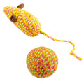 Spielmaus für Katzen Cat Toy Jolly & Ball, orange | DUVO