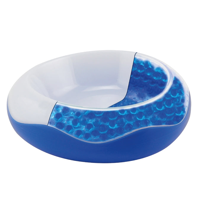 Kühlnapf für Hunde – weiß/blau – Bild 2