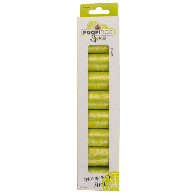 Hundekotbeutel – Poopidog spice limette limone, 8 x 15 Stück – Bild 2