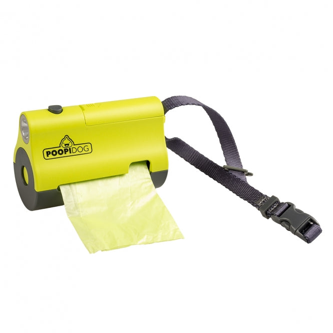 Hundekotbeutelspender – Poopidog mit LED