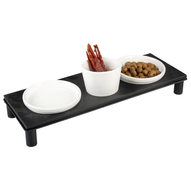 Katzennapf – Napfset Stone Up Buffet Square – Bild 2