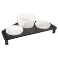 Katzennapf Napfset Stone Up Buffet Triangle | DUVO