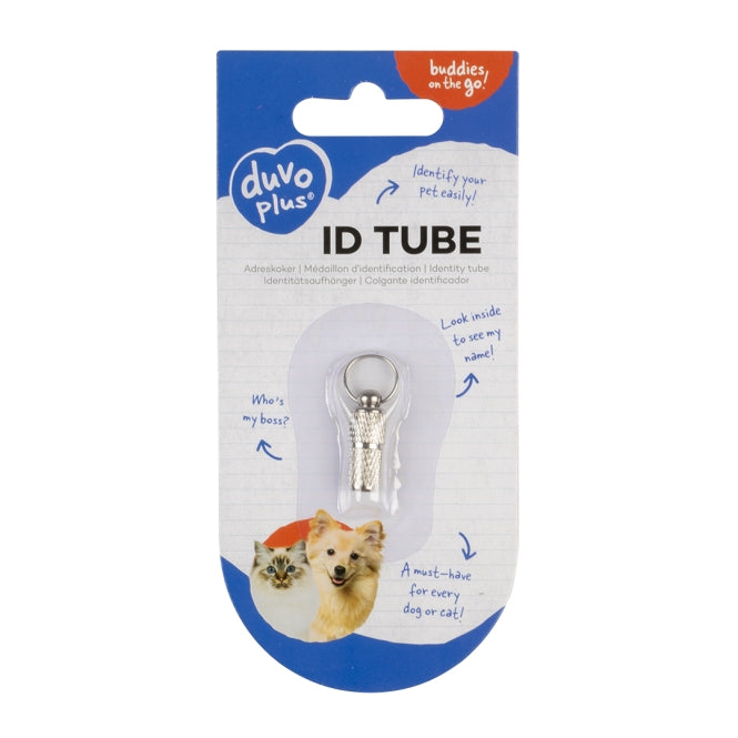 Adressanhänger für Hunde – Silber – Bild 2
