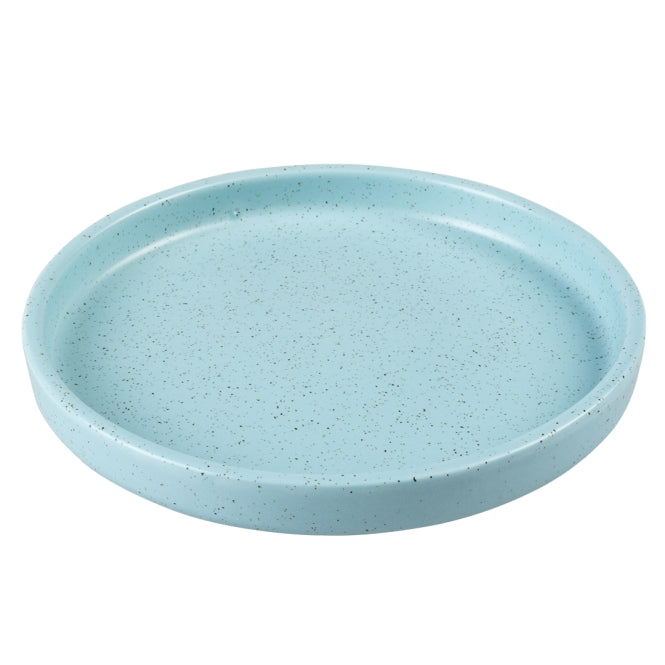 Keramiknapf für Hunde – flacher Stone Speckle – Bild 5