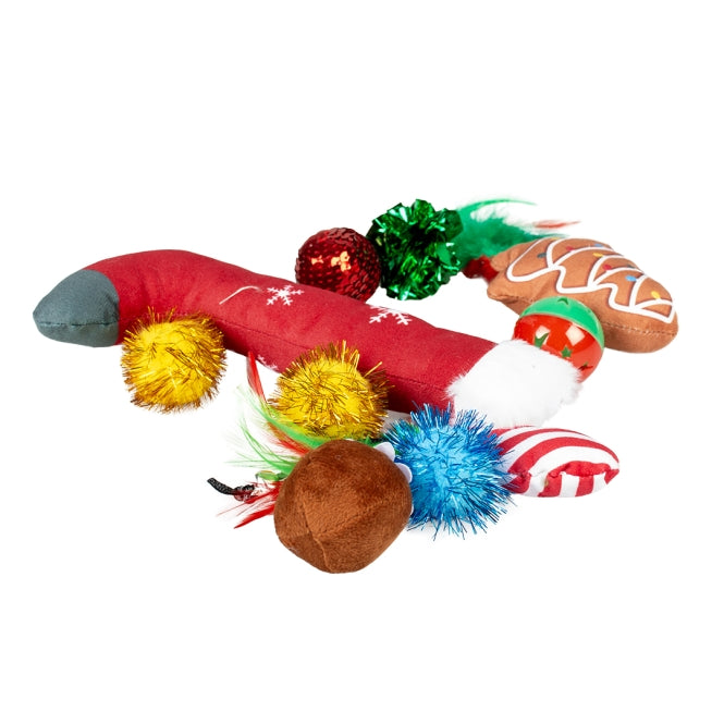 Geschenktasche – Xmas Katze – Bild 2