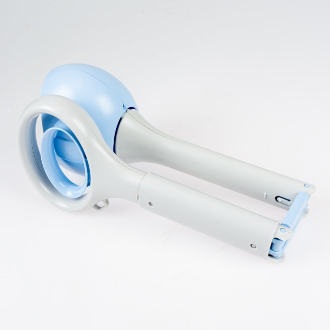 Hundekotschaufel – faltbare grau/blau – Bild 2